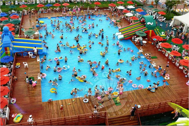 灵寿大型游泳池乐园
